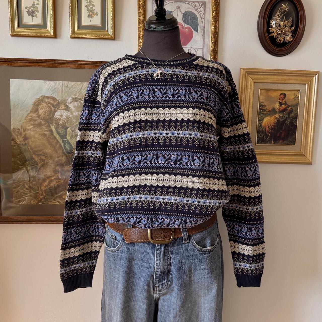 Cottage knit sweater (M)