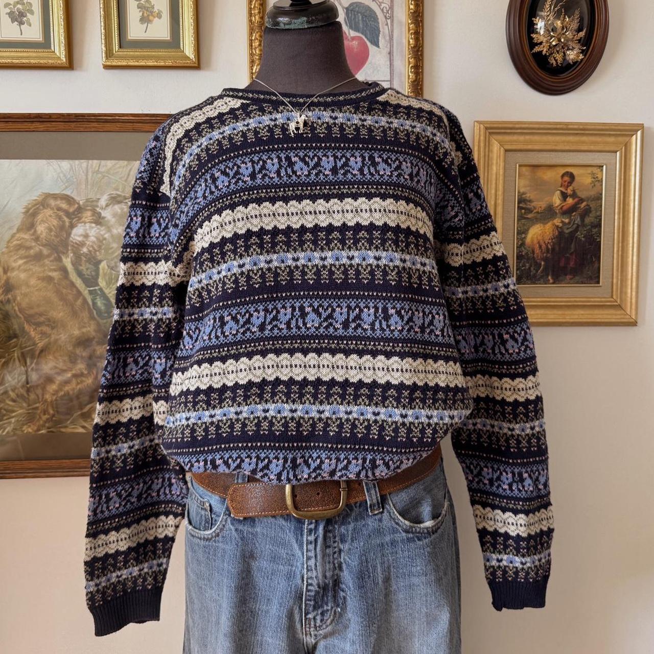 Cottage knit sweater (M)