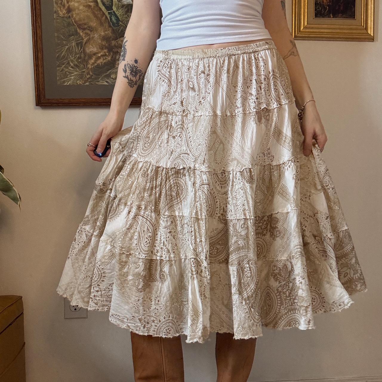 Tiered fairy midi skirt (XS)