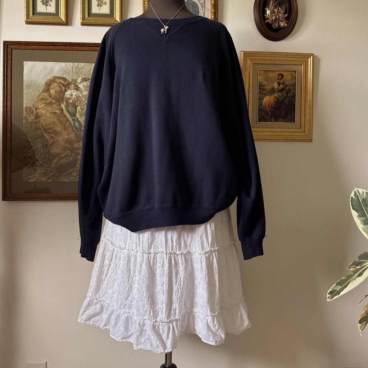 White ruffle tiered skirt (S)