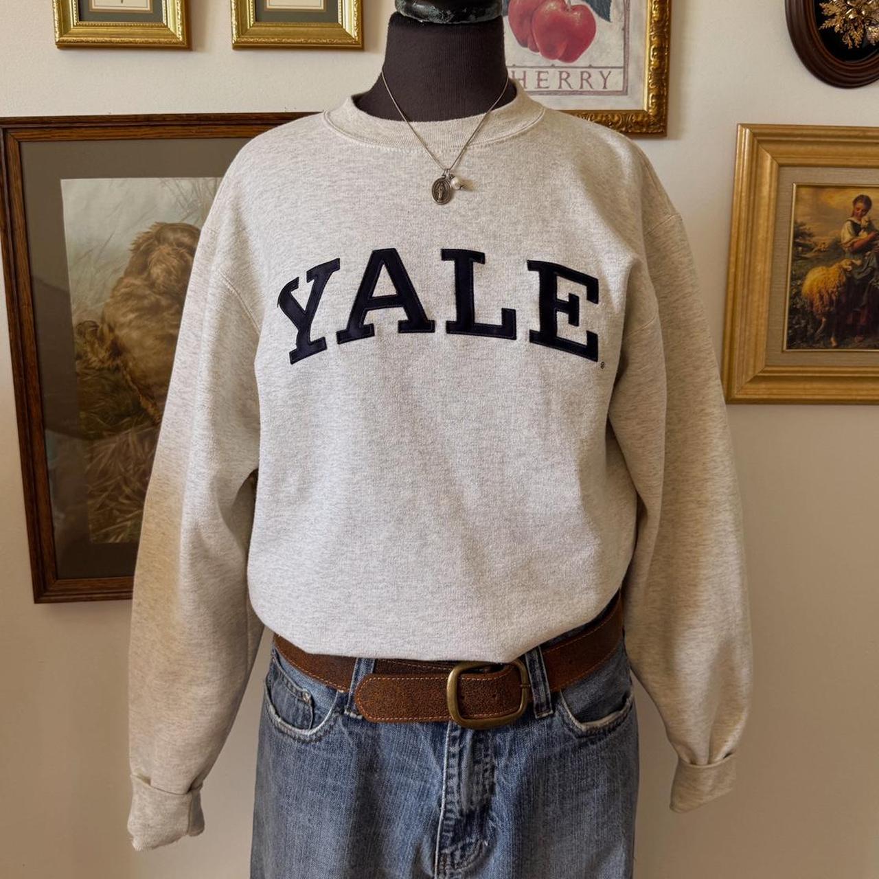 Grey Yale sweatshirt (S)