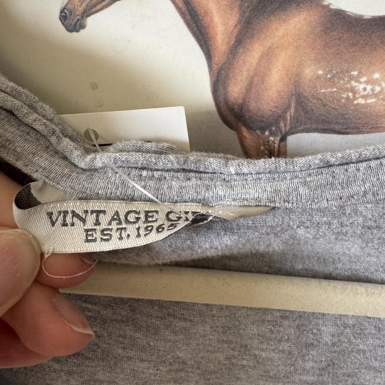 Grey babydoll tee (S/M)