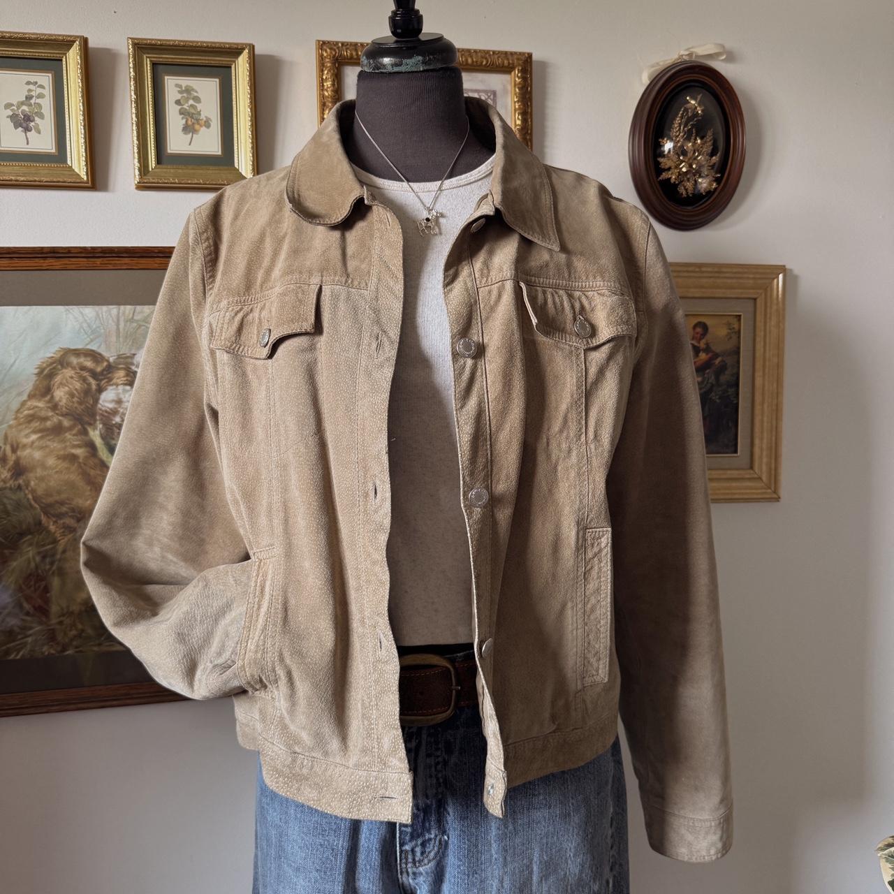 Suede leather jacket (M/L)