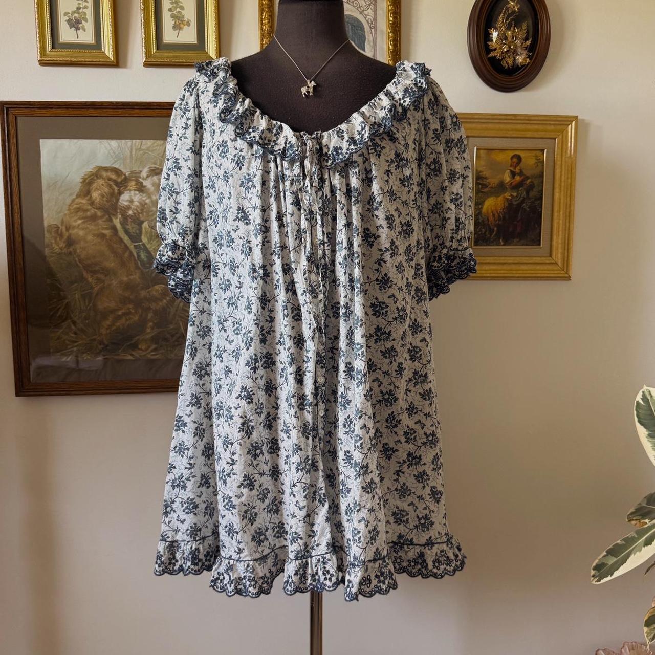 Doen songbird toile dress (S)