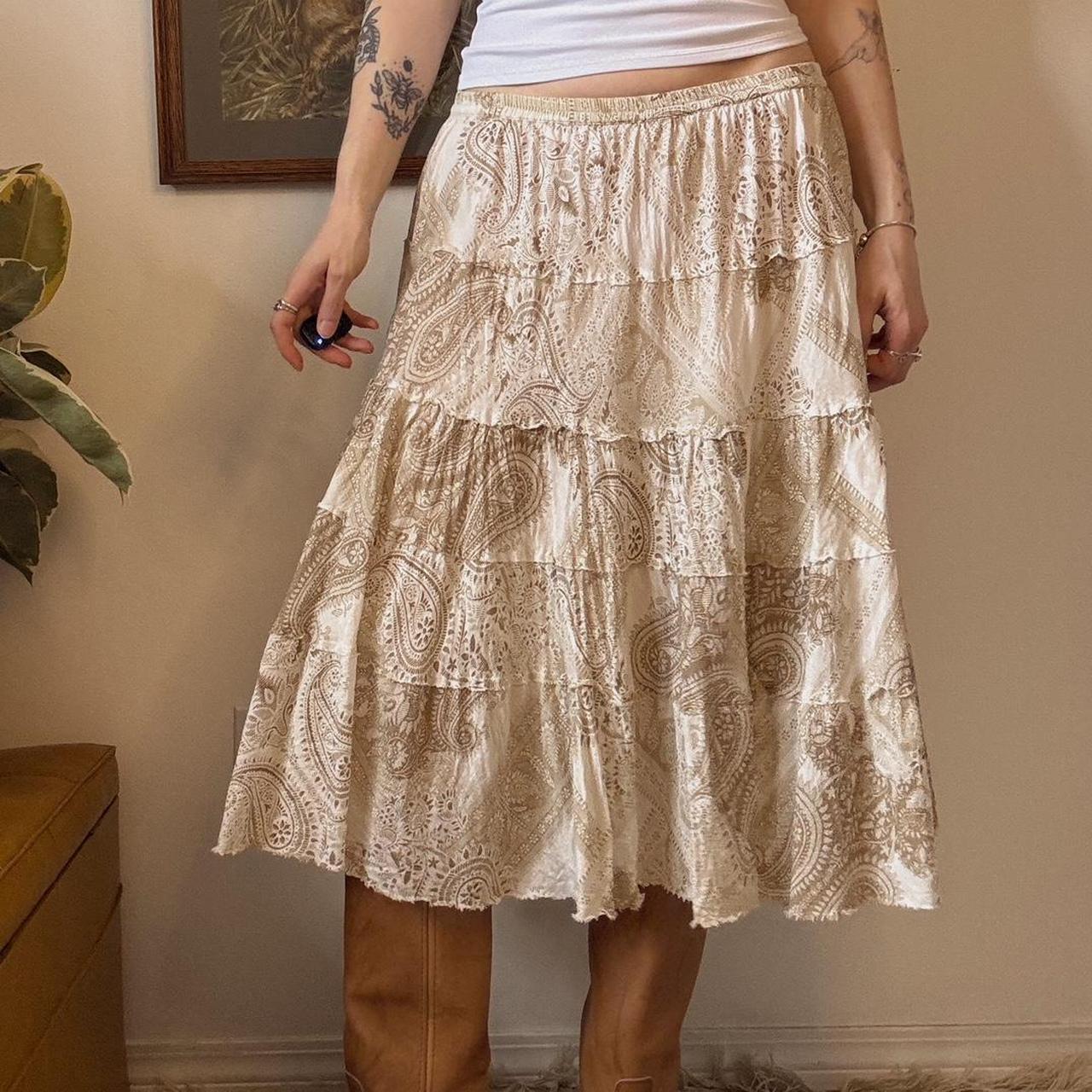 Tiered fairy midi skirt (XS)