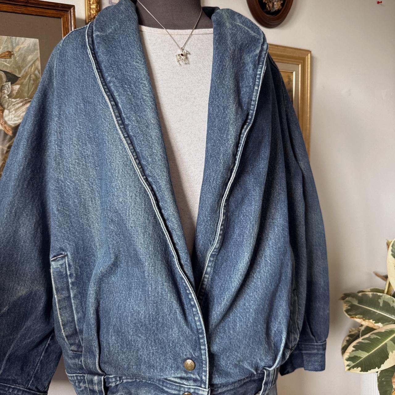 Slouchy 90s denim jacket (M)