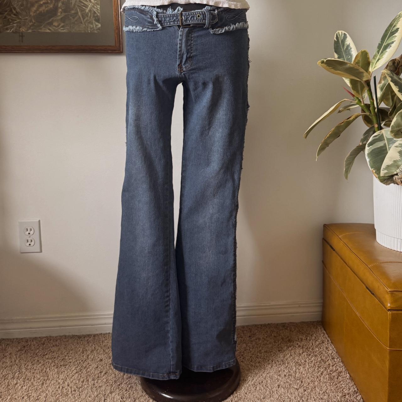 Low rise y2k flare jeans (S)
