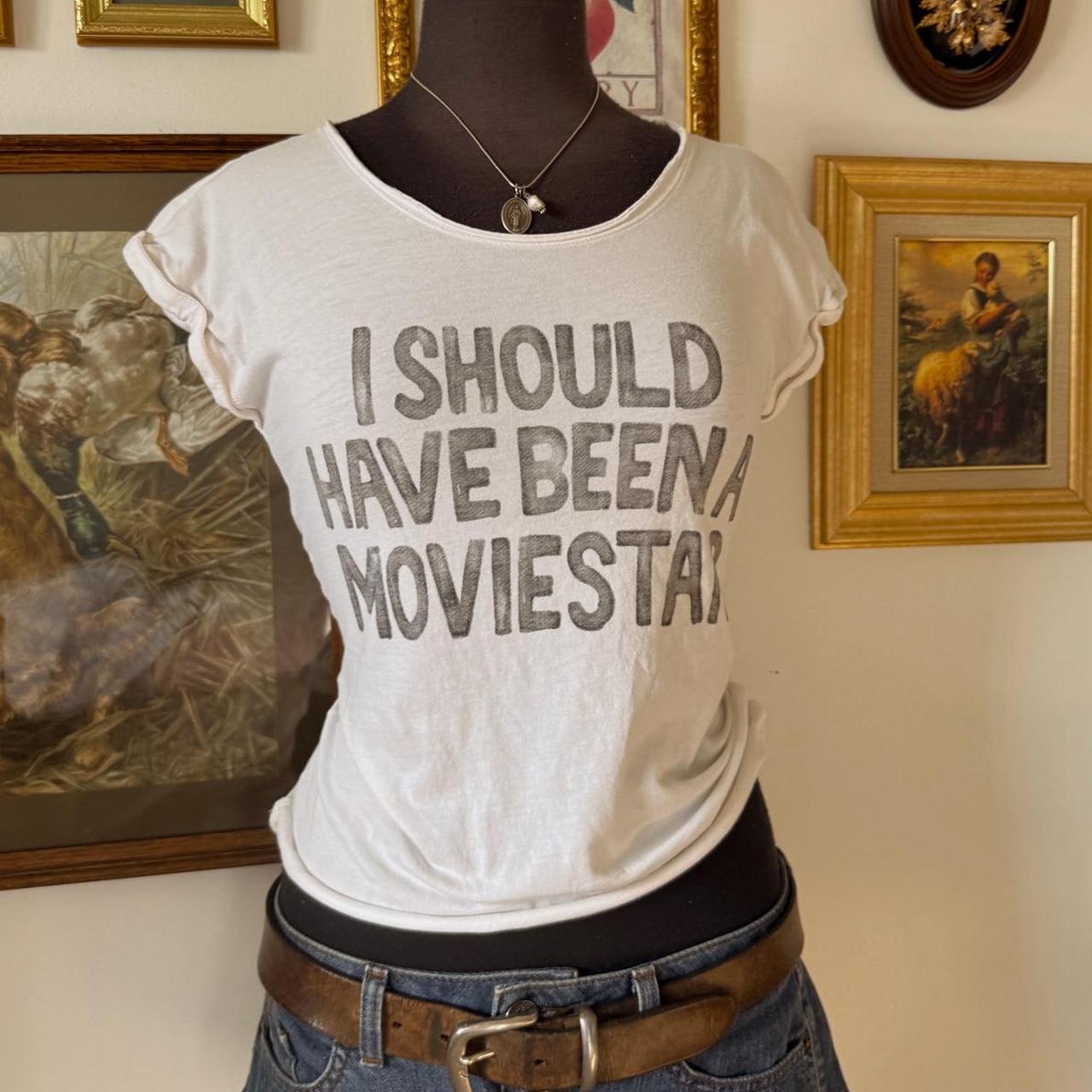 Movie star baby tee (S)