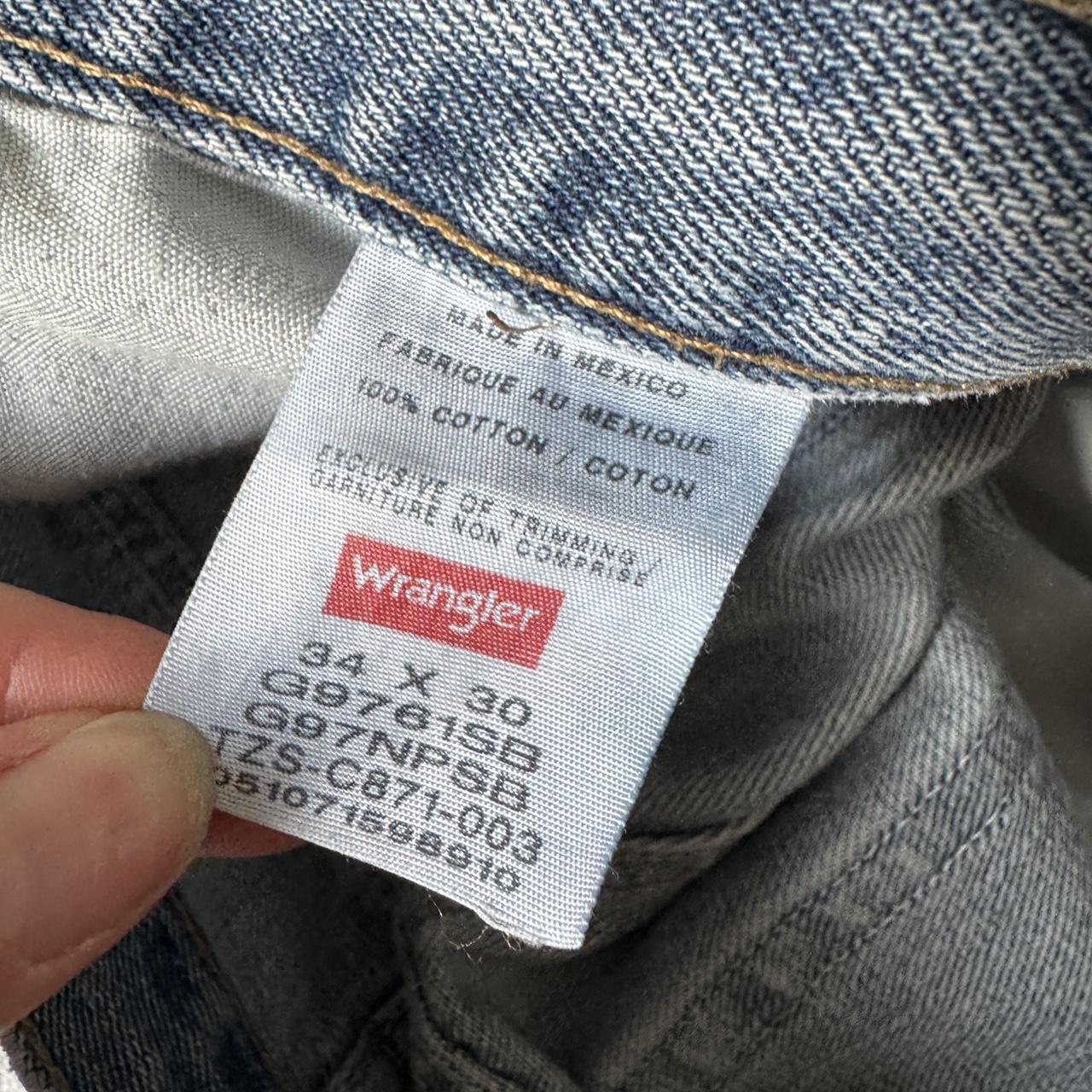Dusky wash wrangler jeans (34")