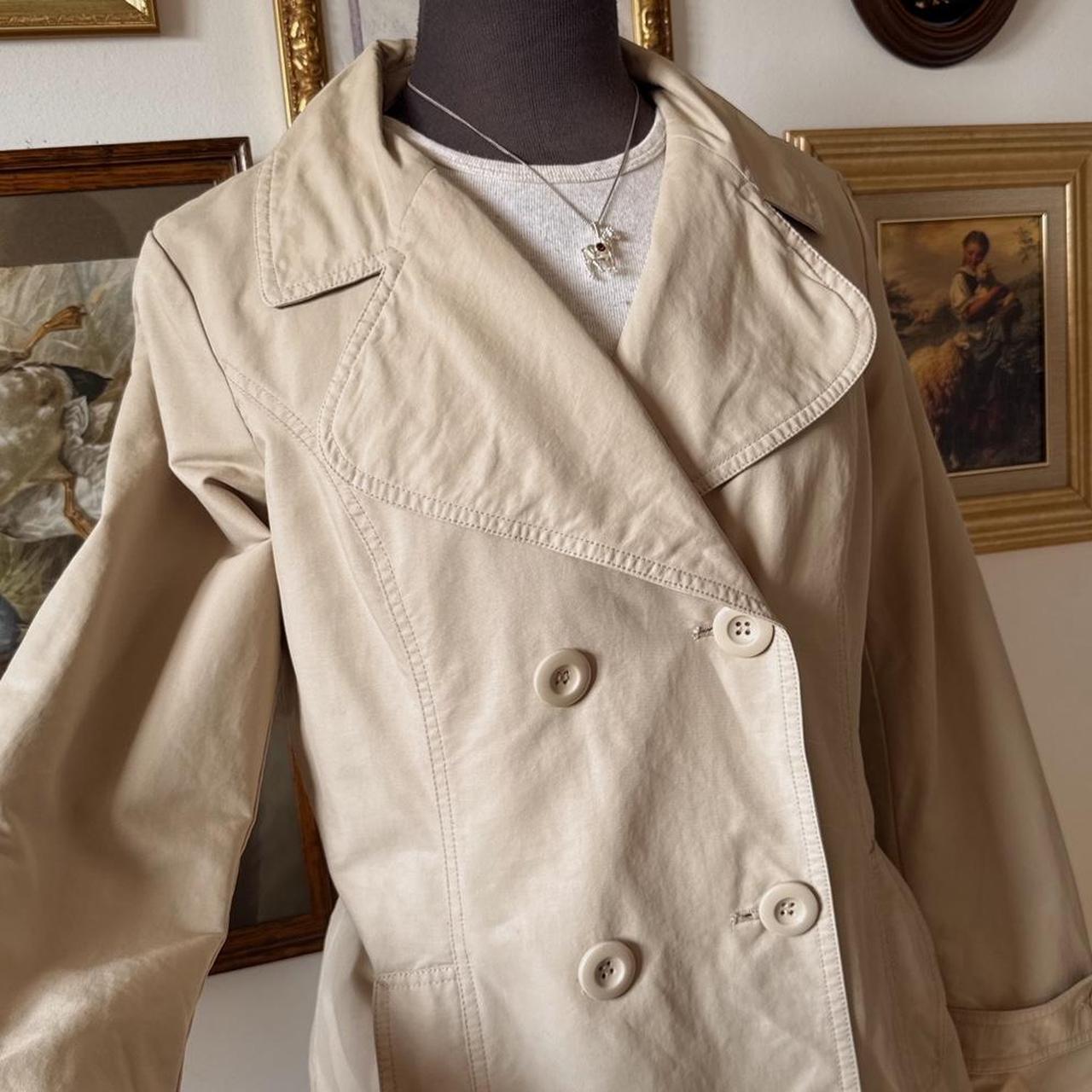 Tan pea coat (S/M)