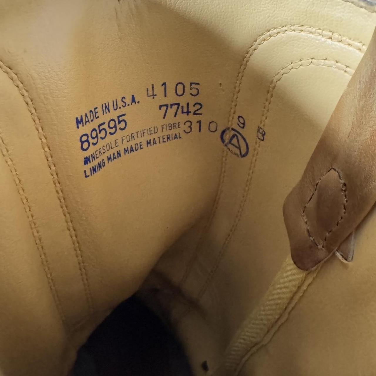 Tan leather cowboy boots (9)