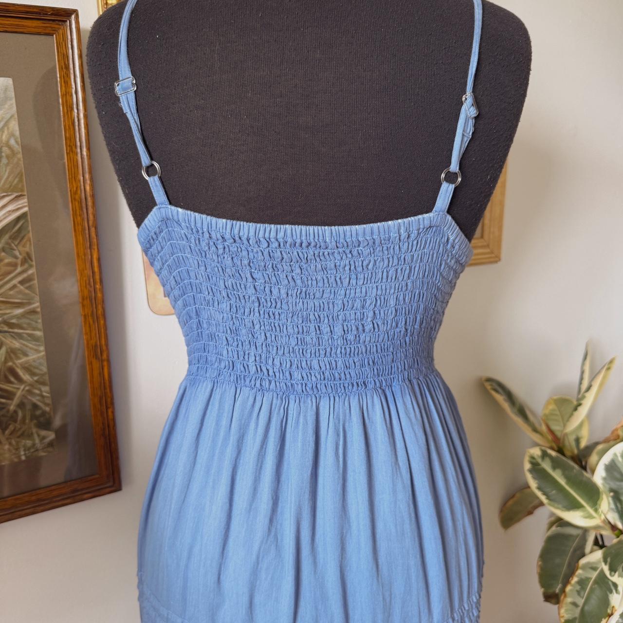 Blue fairy midi dress (S)