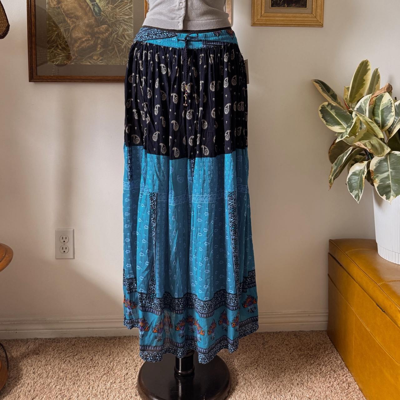 Boho fall maxi skirt (S-XL)