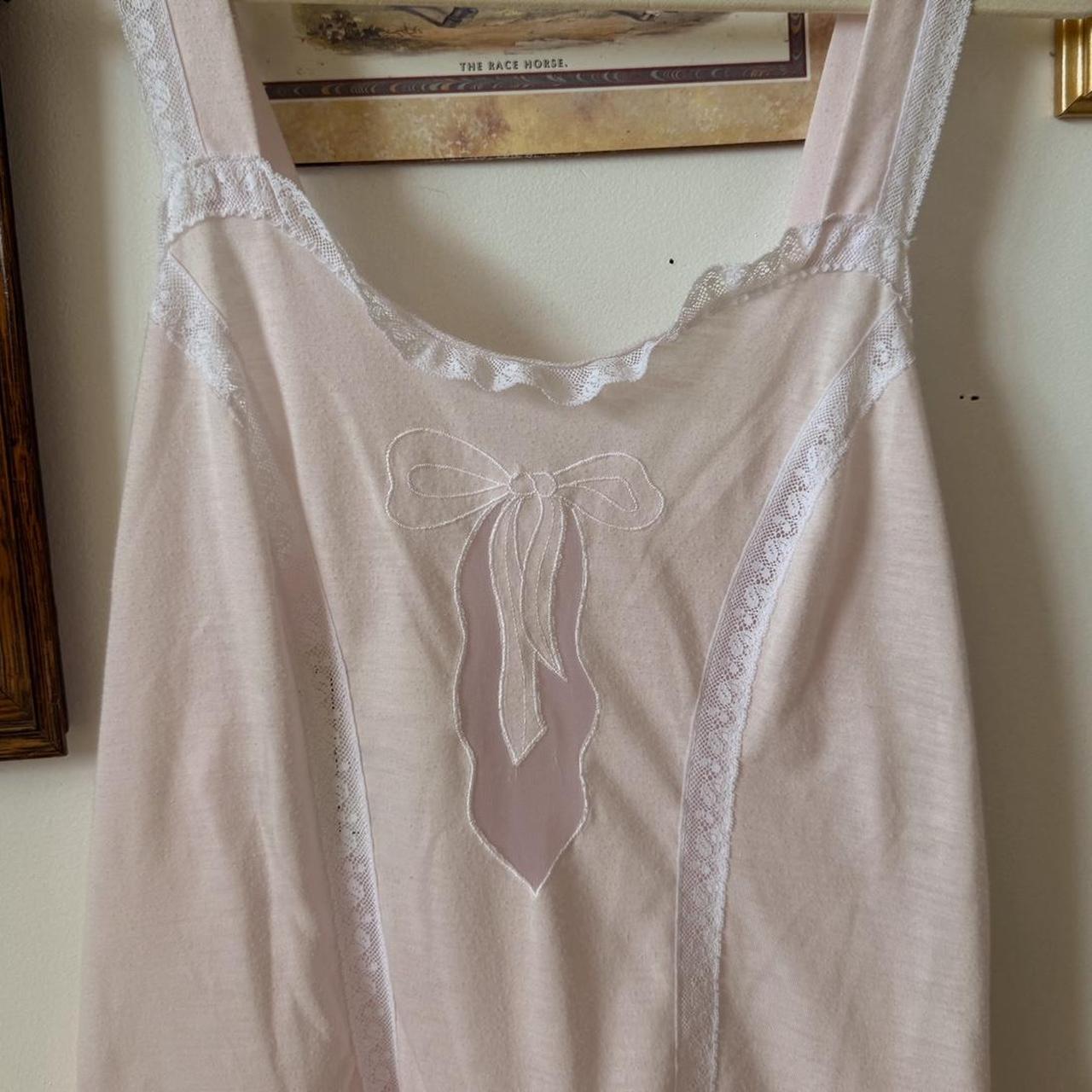 Bow lace vintage romper (M/L)