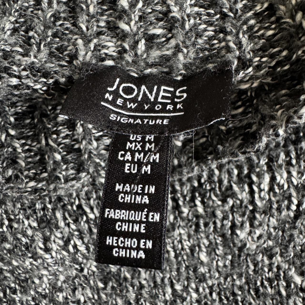 Grey slouchy knit sweater (M)