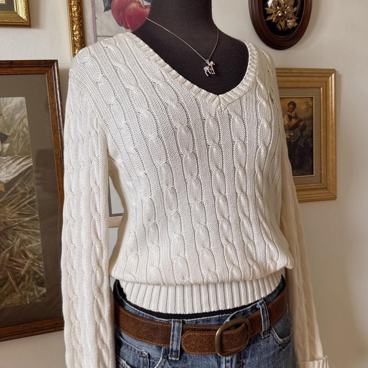 Ralph Lauren cable knit sweater (M)