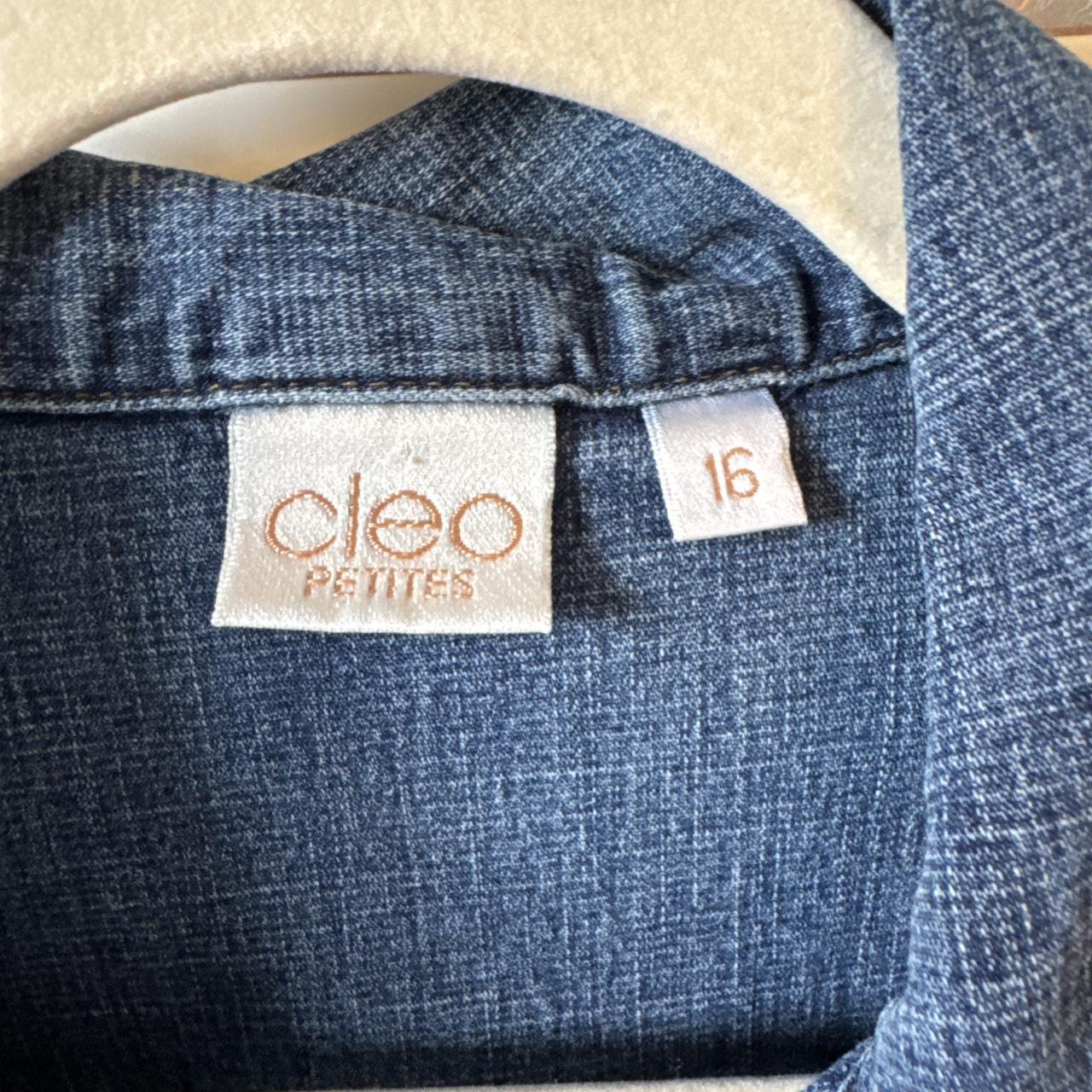 90s denim vest (L)