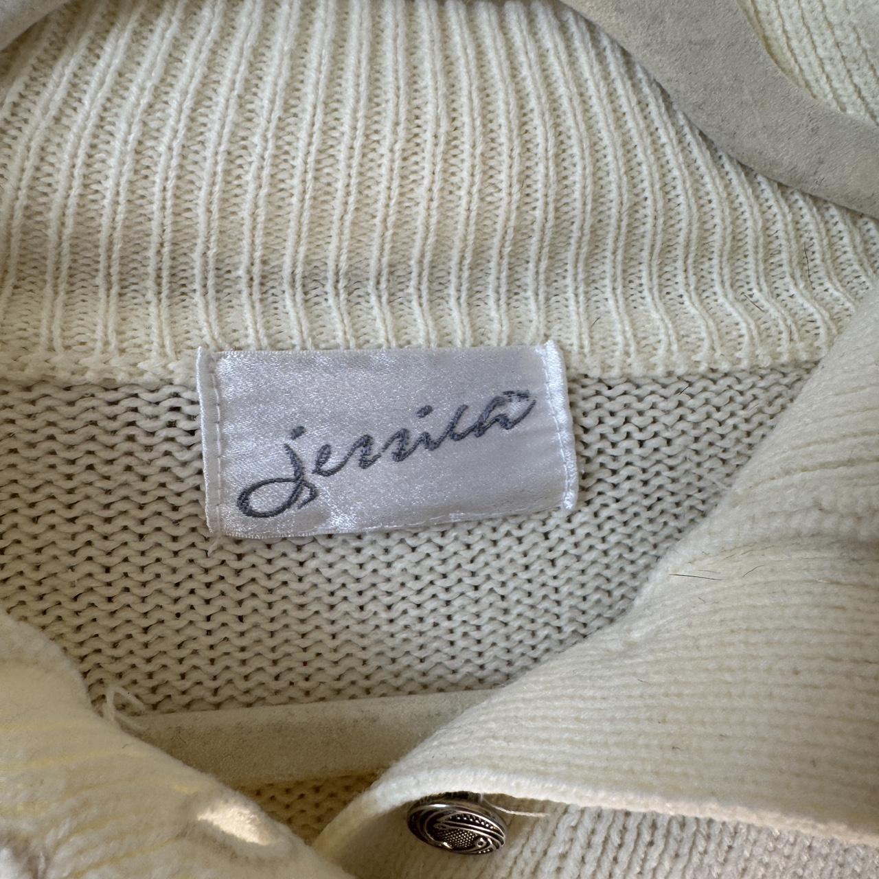90s slouchy mock neck sweater (S)