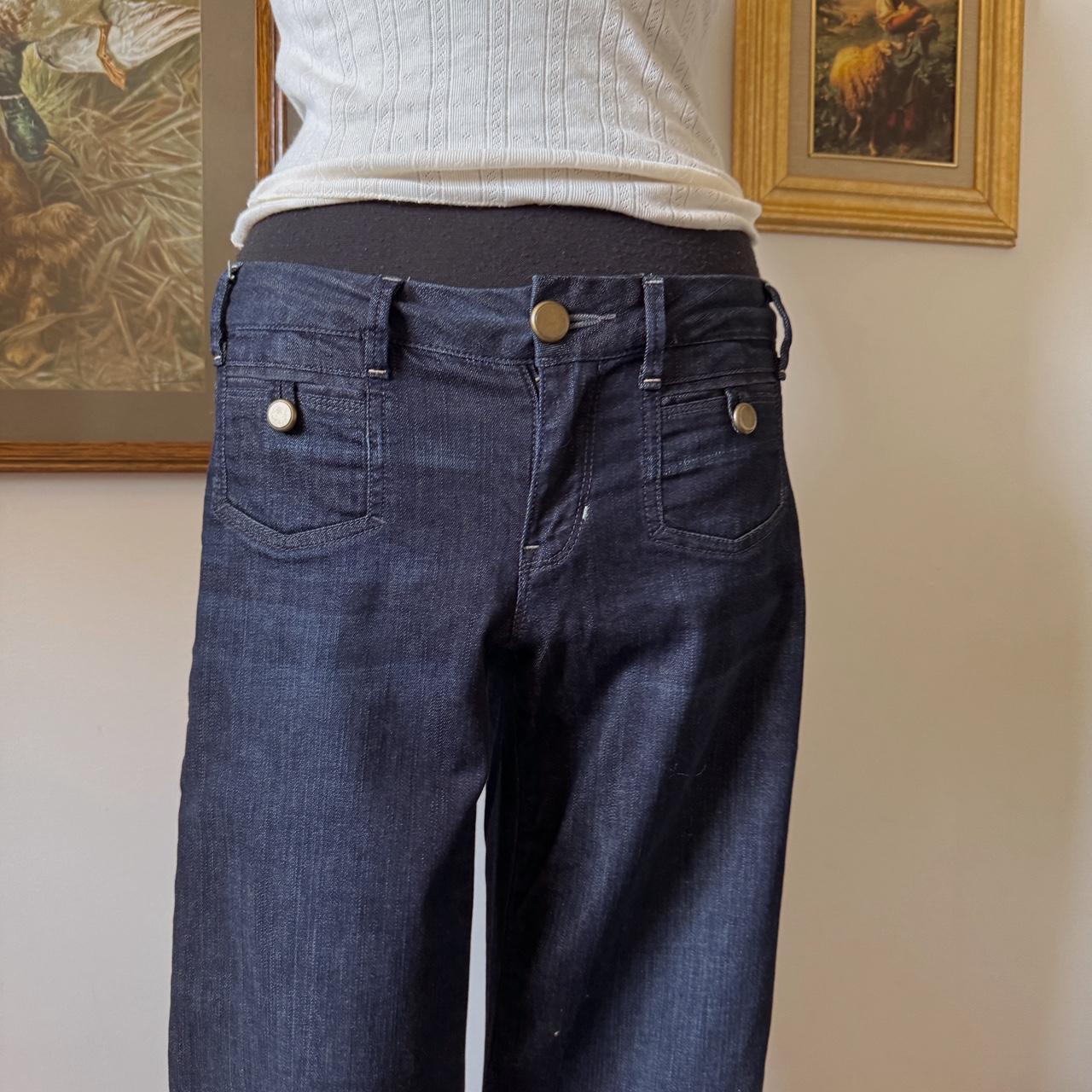 Low rise flare jeans (6)