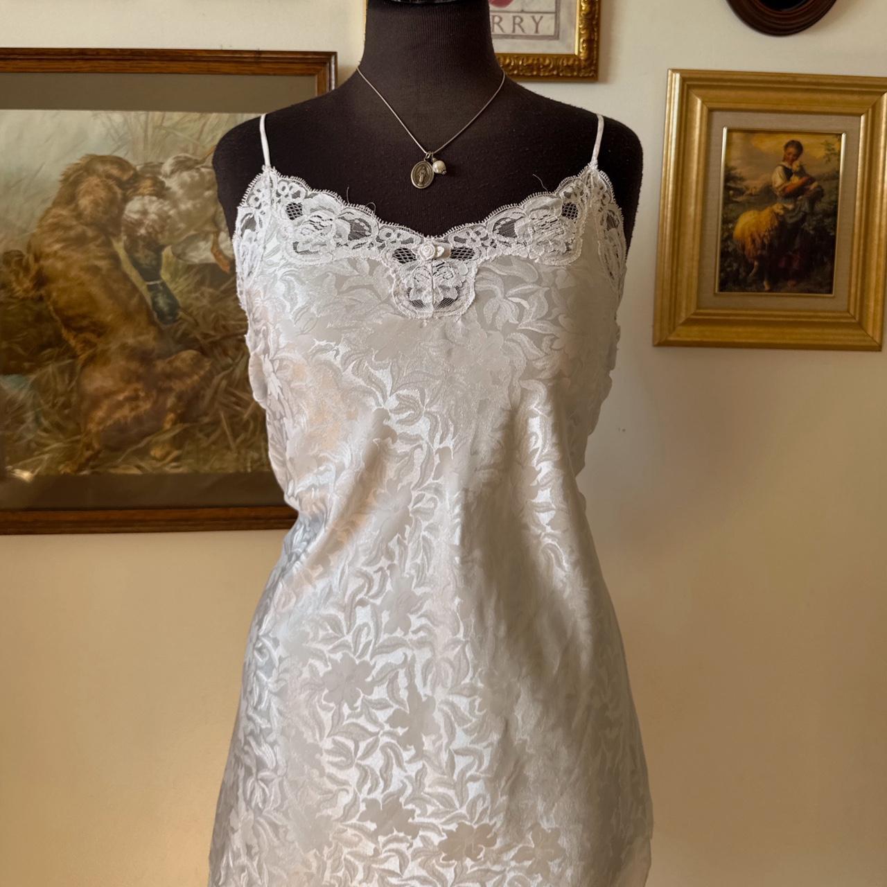 Vintage lace mini slip (S)