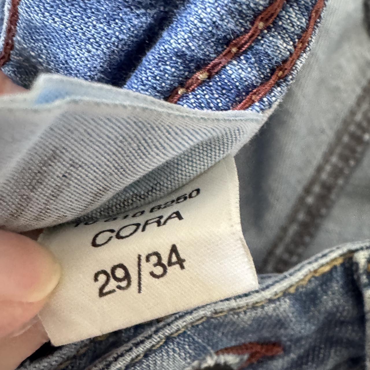 Y2K low rise wide leg jeans (S)