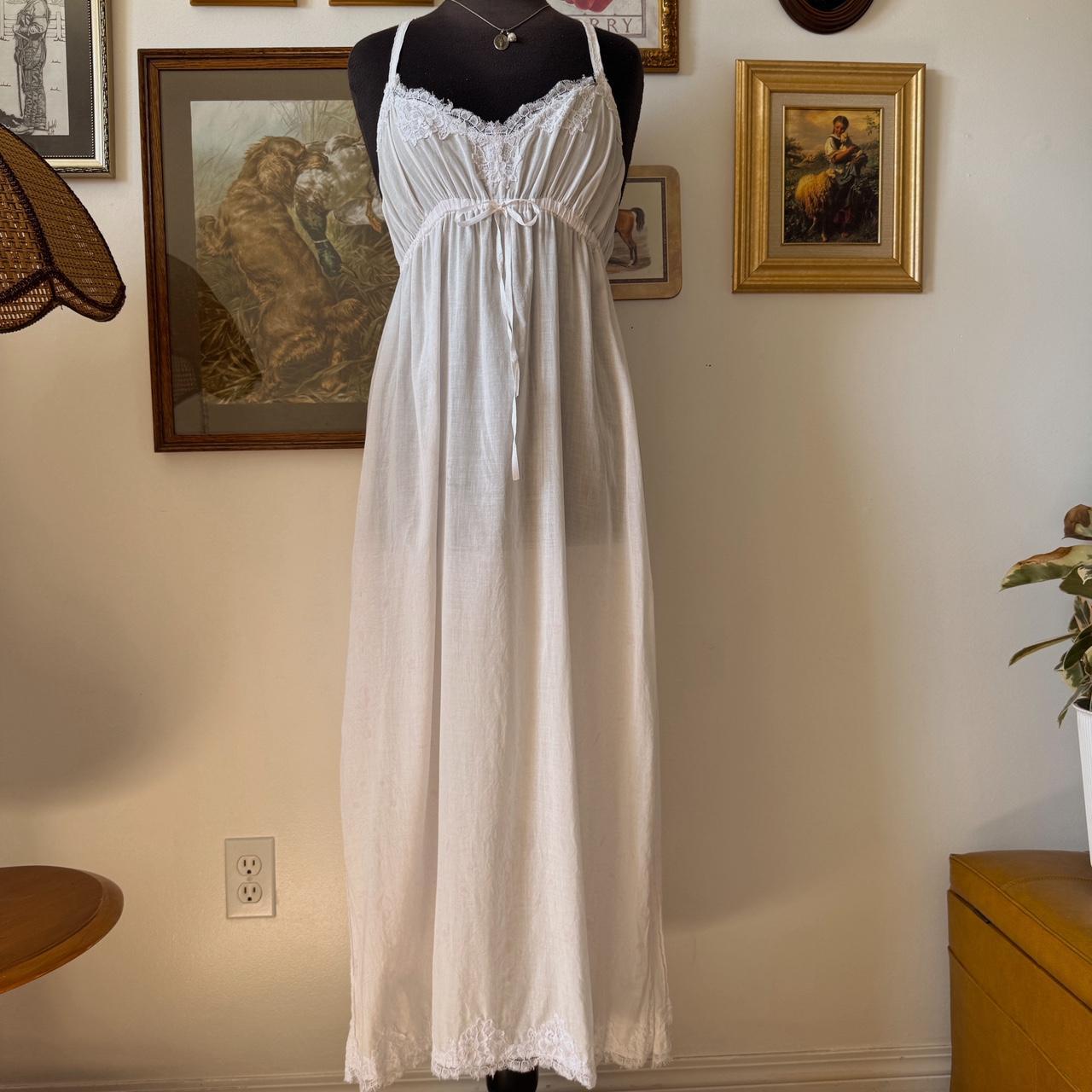 Lace babydoll maxi dress (L)