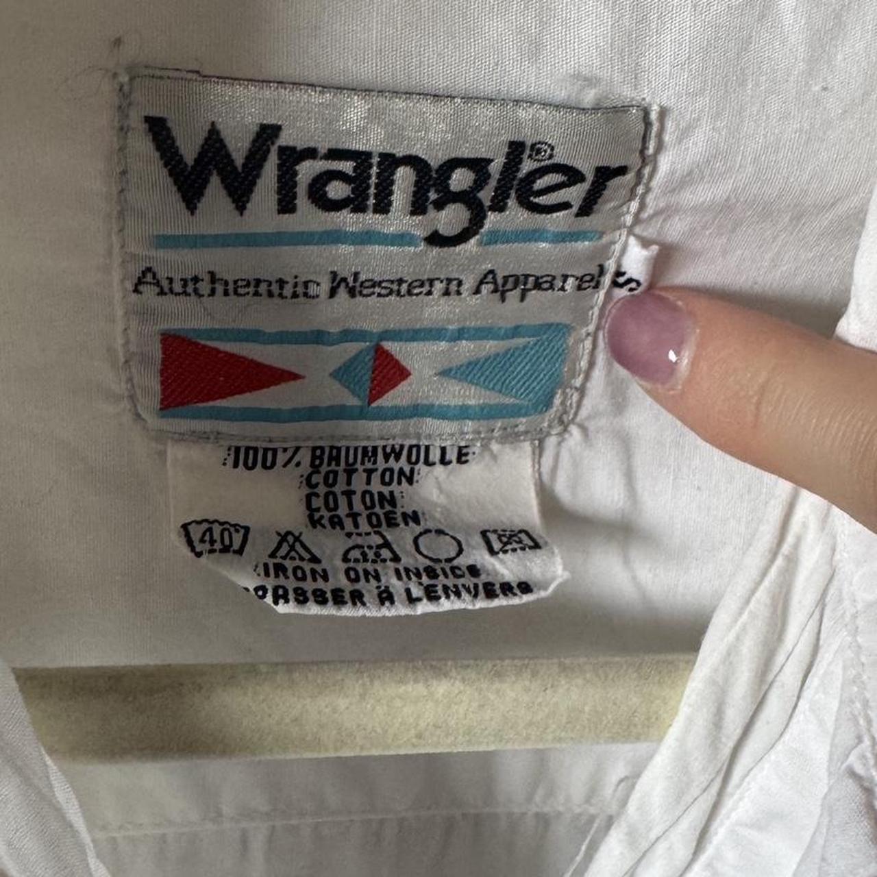Wrangler vintage embroidered blouse (S)