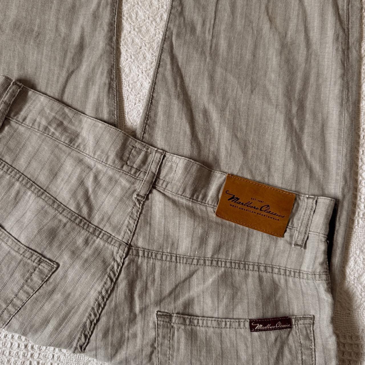 Soft grey linen pants (32")