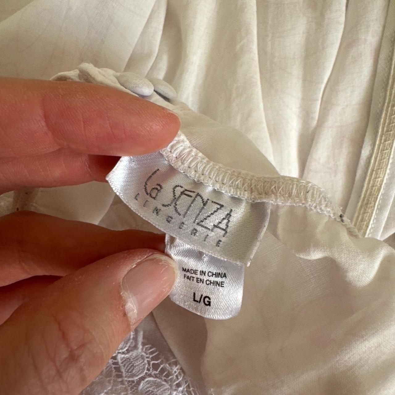 Lace babydoll maxi dress (L)
