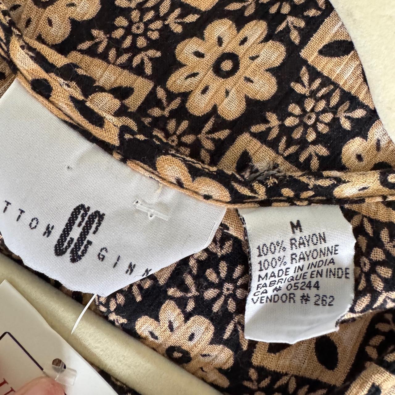 90s boho cafe maxi dress (M)