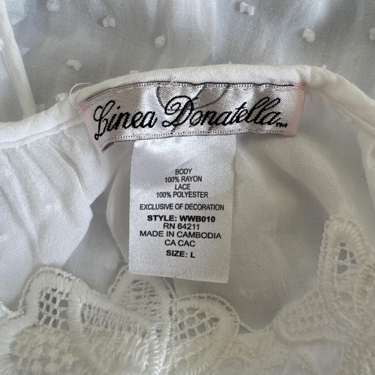 Lace babydoll mini dress (L)