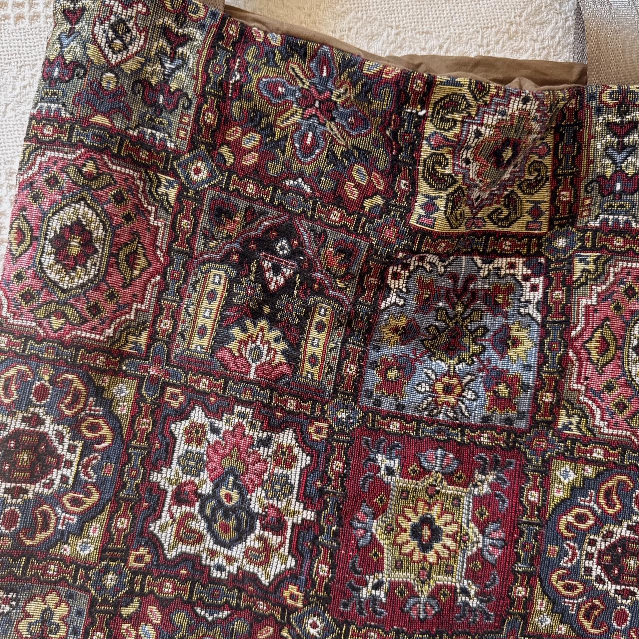 Boho tapestry tote bag