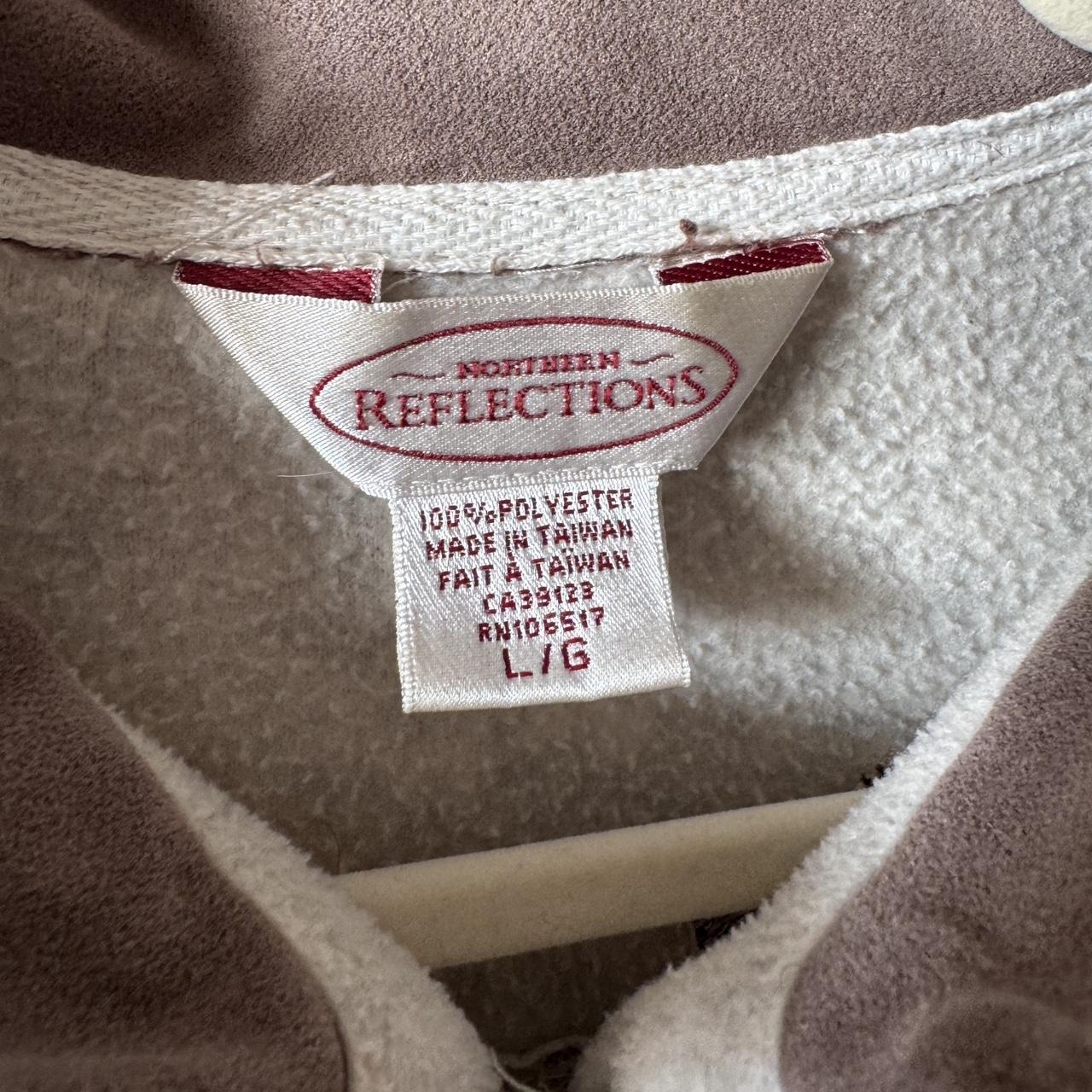 Cream autumnal fleece (L)