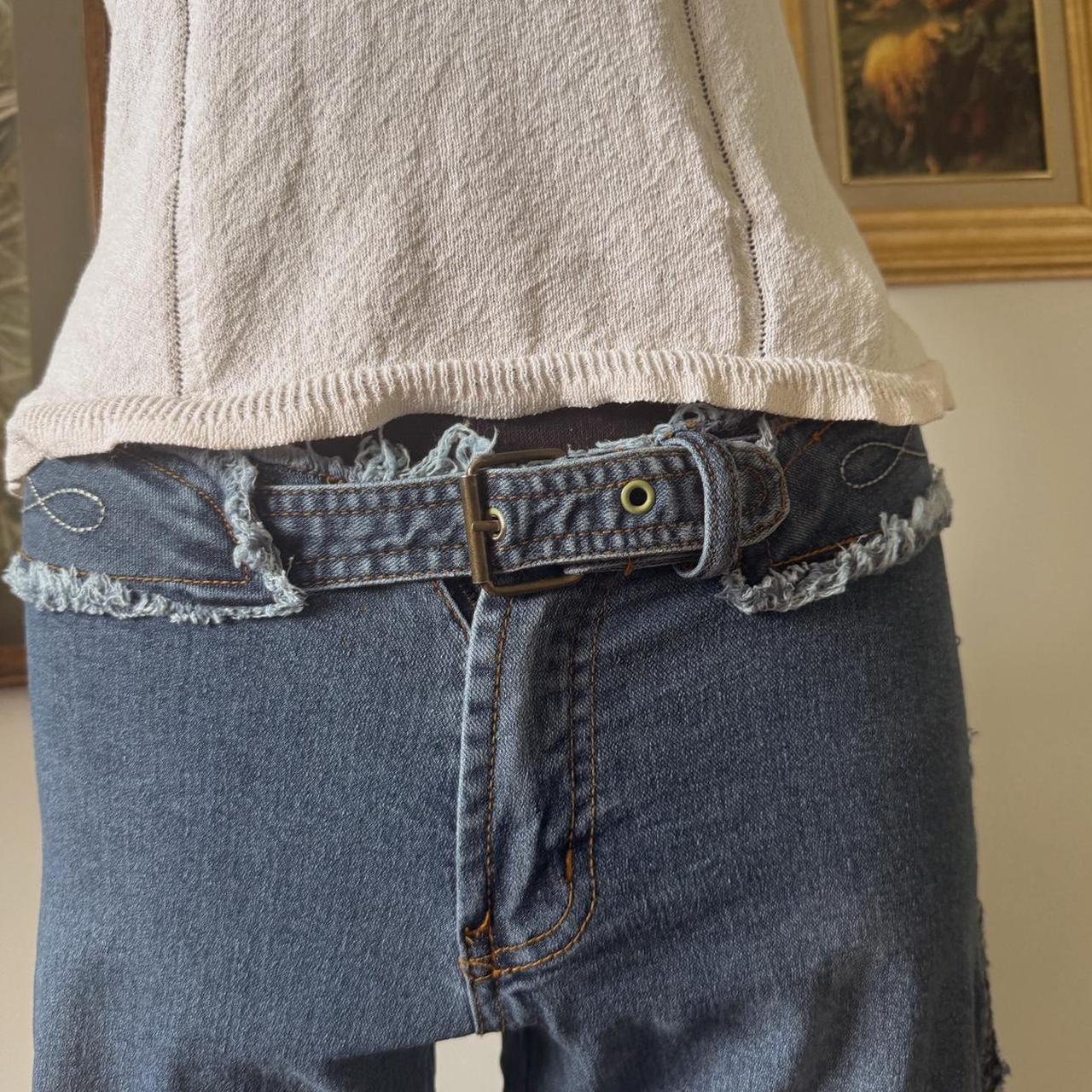 Low rise y2k flare jeans (S)