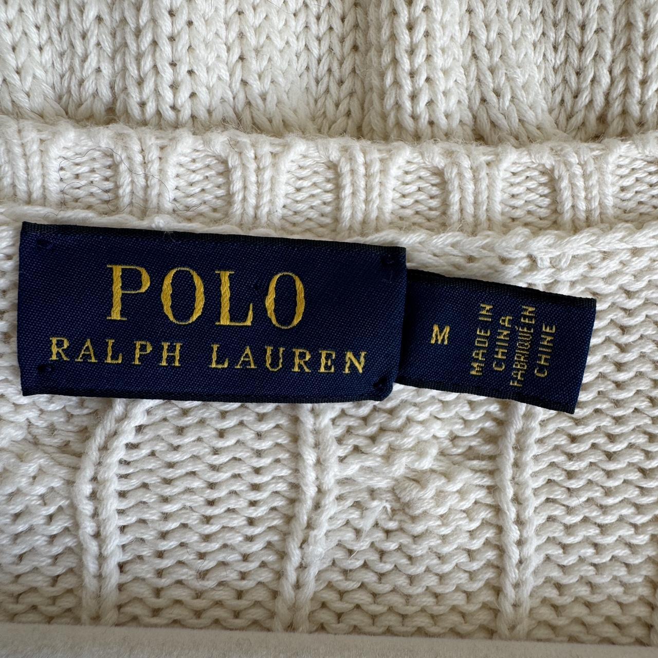 Ralph Lauren cable knit sweater (M)