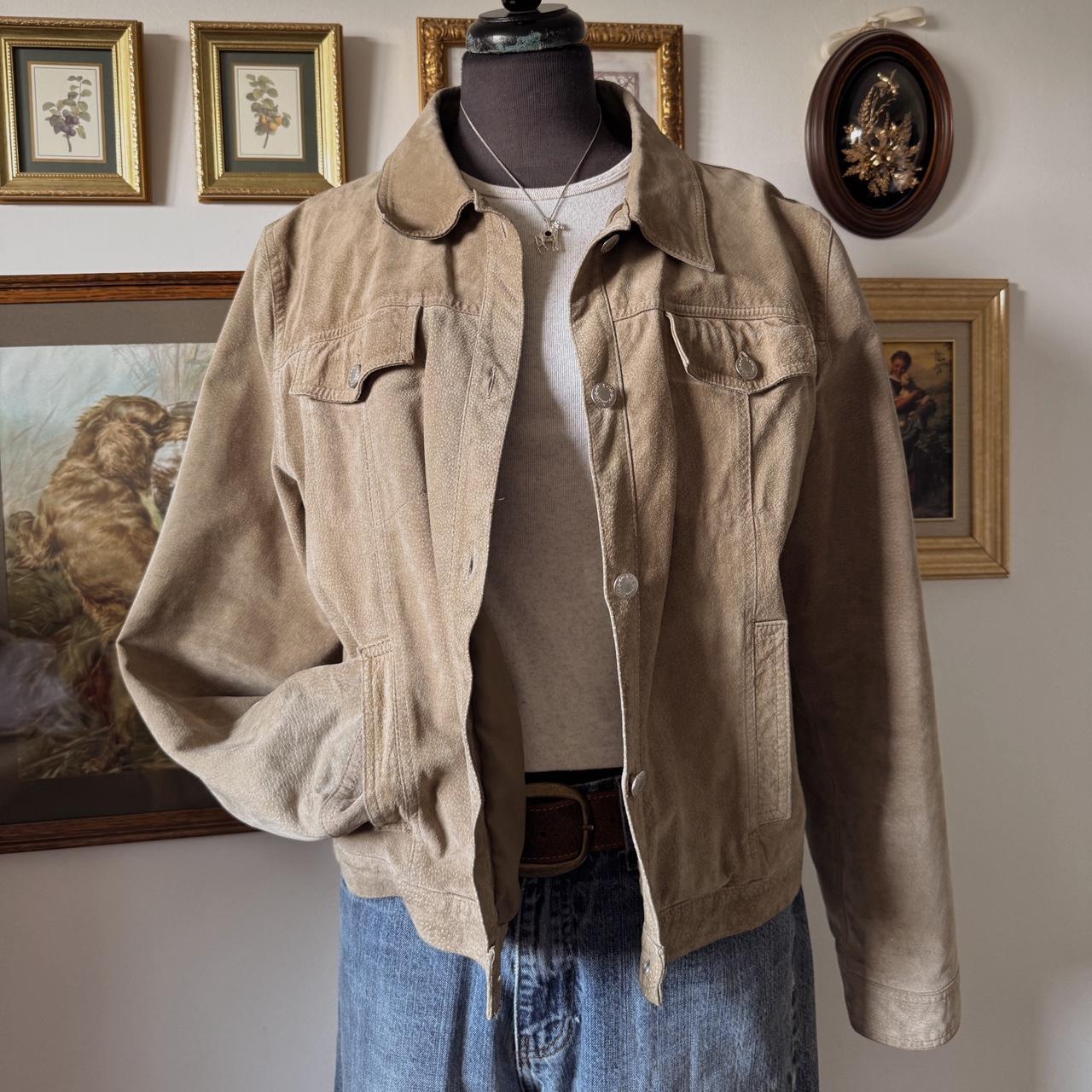 Suede leather jacket (M/L)
