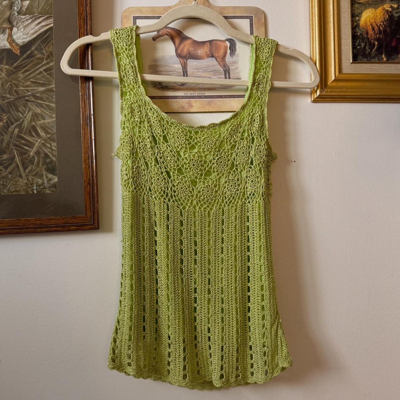 Y2K crochet fairy top (XS/S)