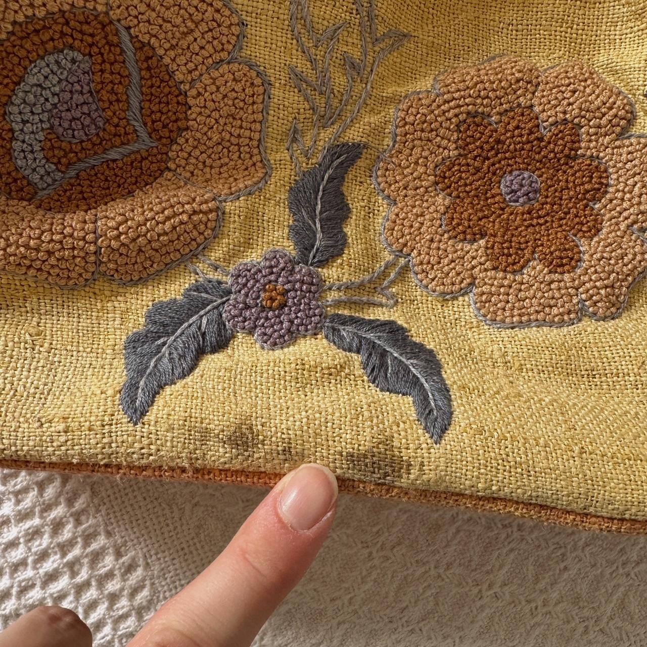 Sunflower yellow canvas bag