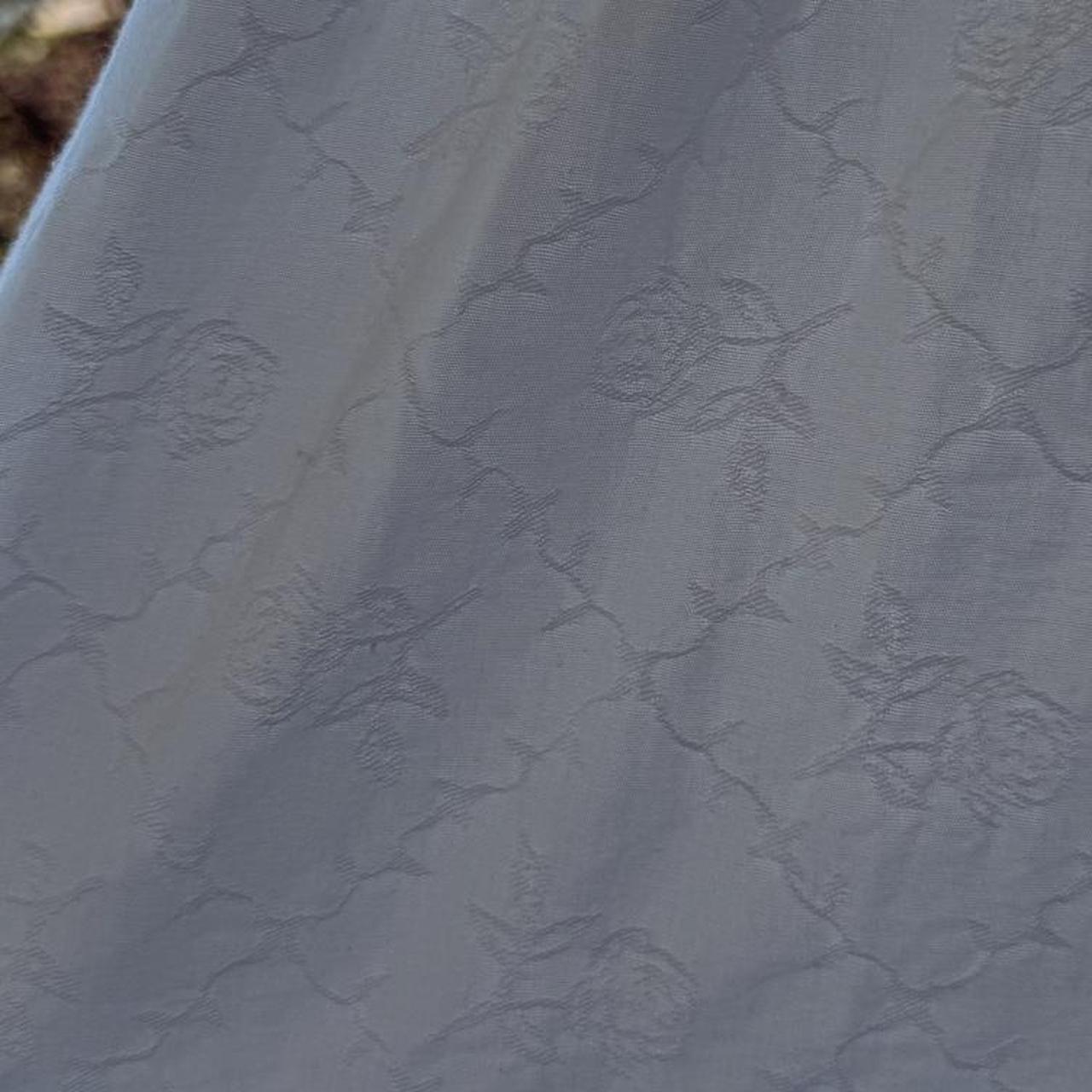 White princess midi dress (M)