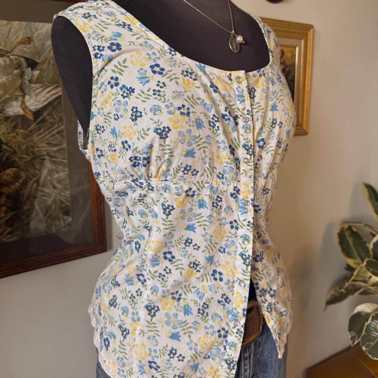 Vintage floral camisole (XL)