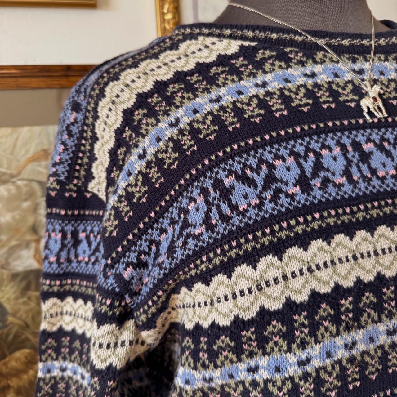 Cottage knit sweater (M)