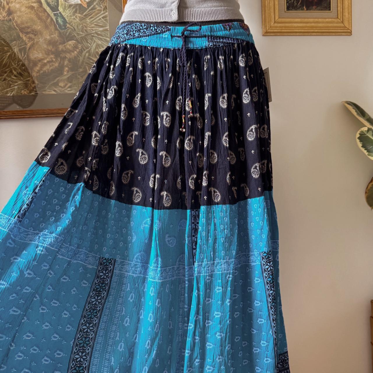 Boho fall maxi skirt (S-XL)