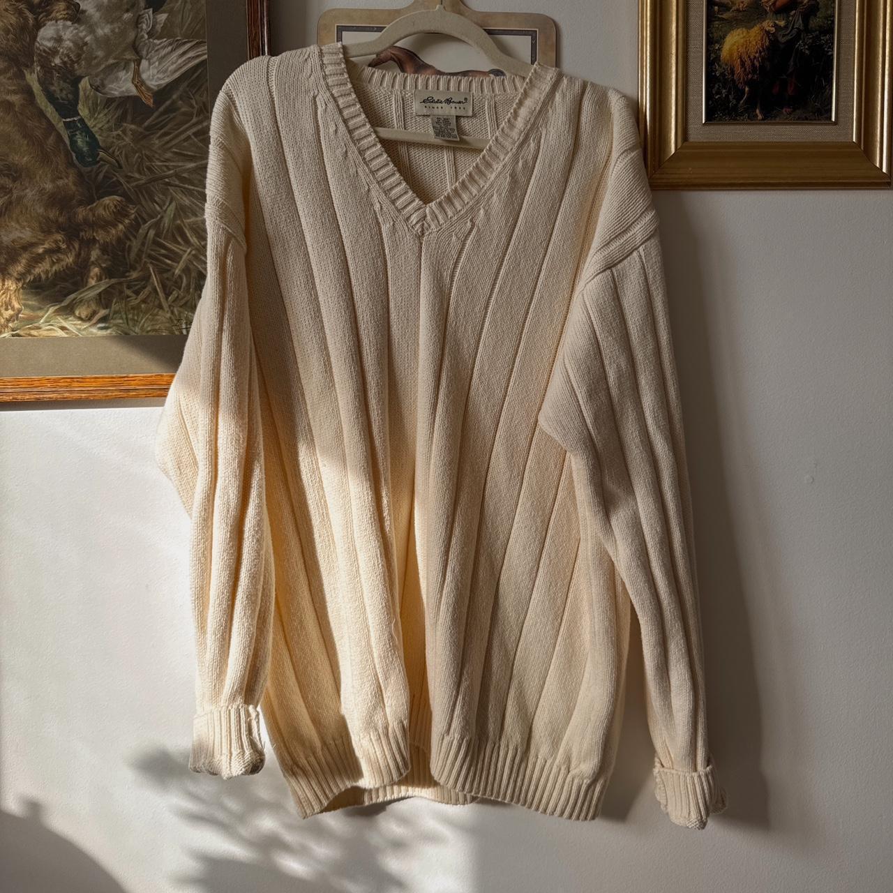 Oversized chunky knit sweater (XL)