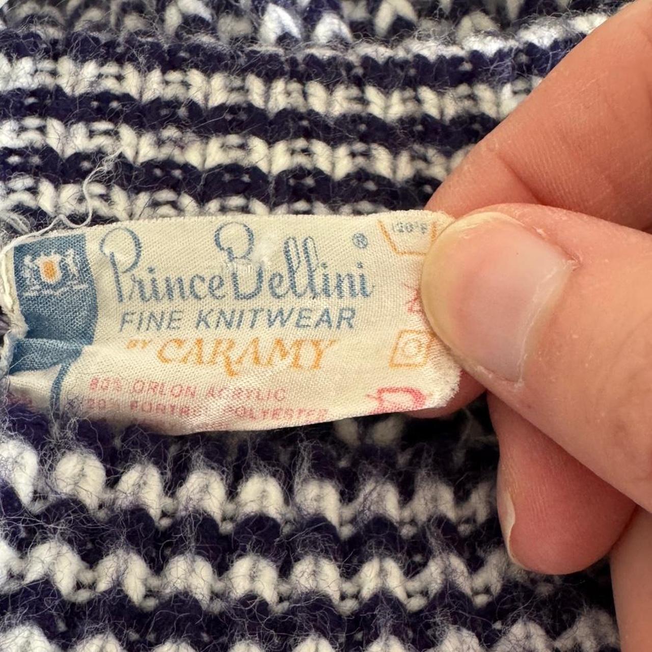 Navy fisherman knit sweater (S)