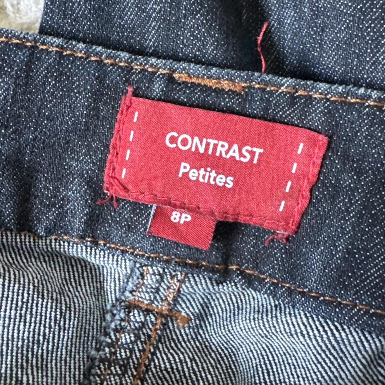 Dark wash boot cut jeans (M)