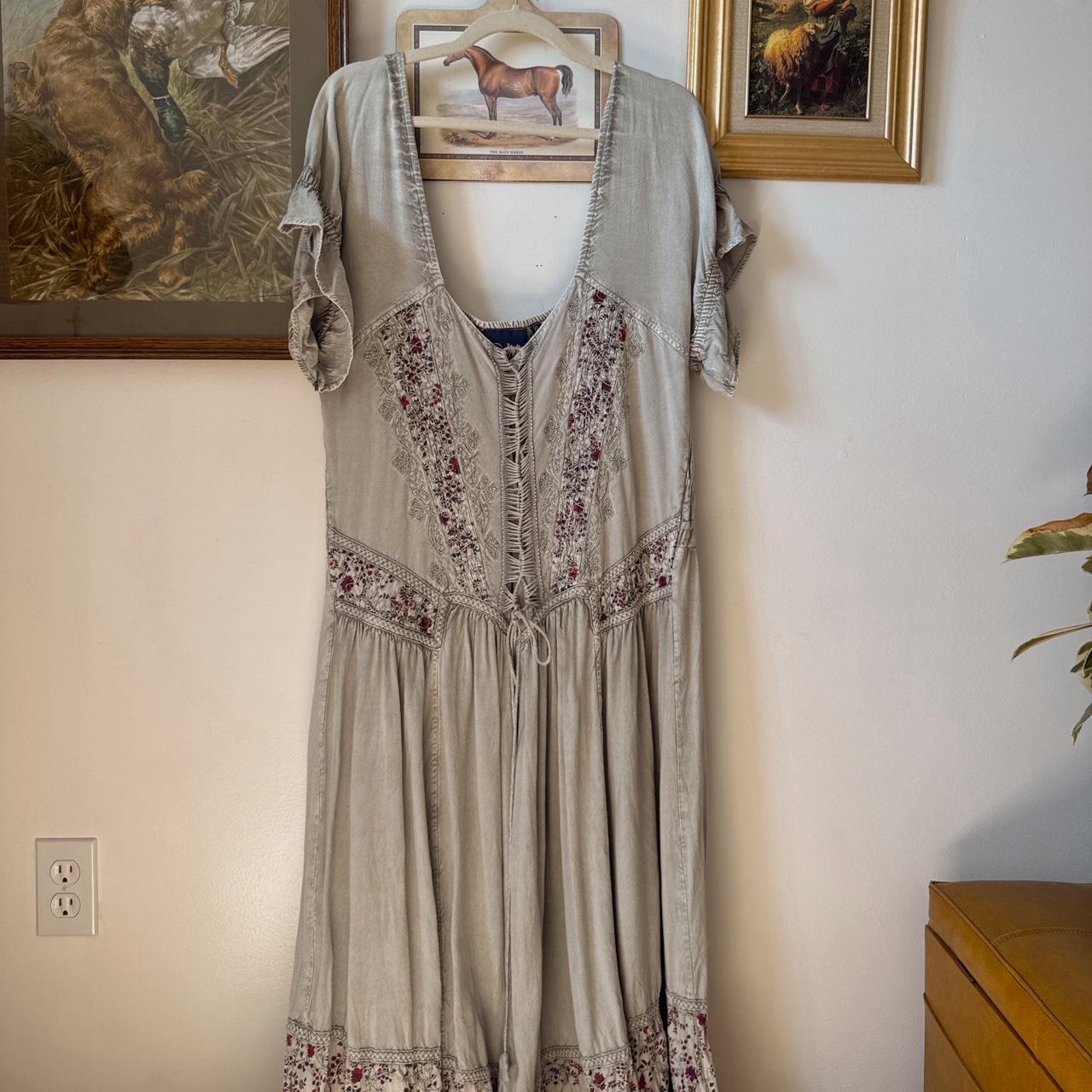 Fairy drop waist maxi dress (XL)