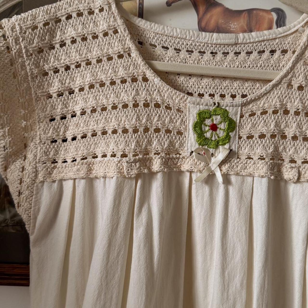 Cottage boho summer dress (L)