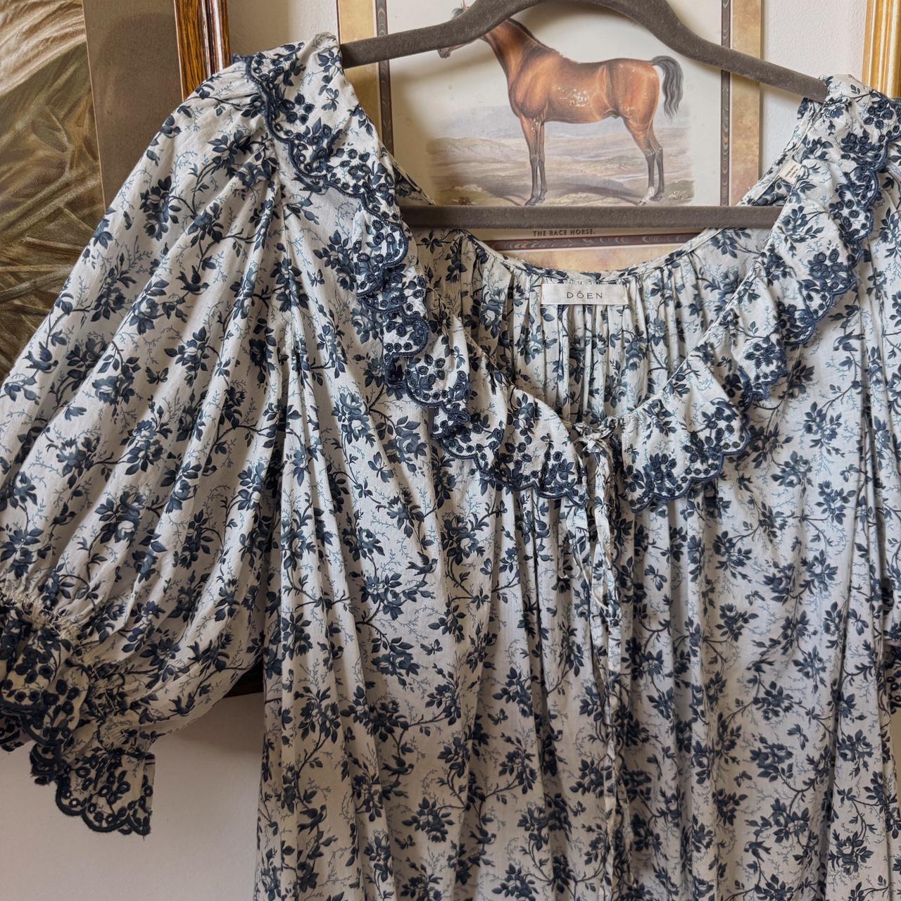 Doen songbird toile dress (S)