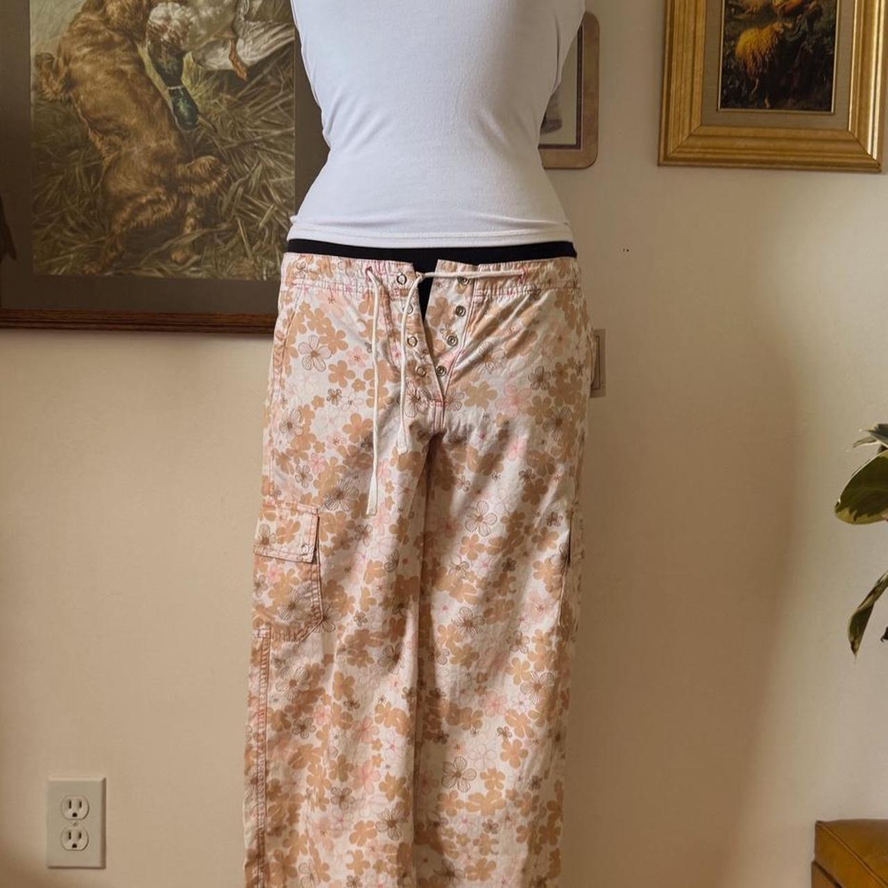 Floral capri pants (XS)