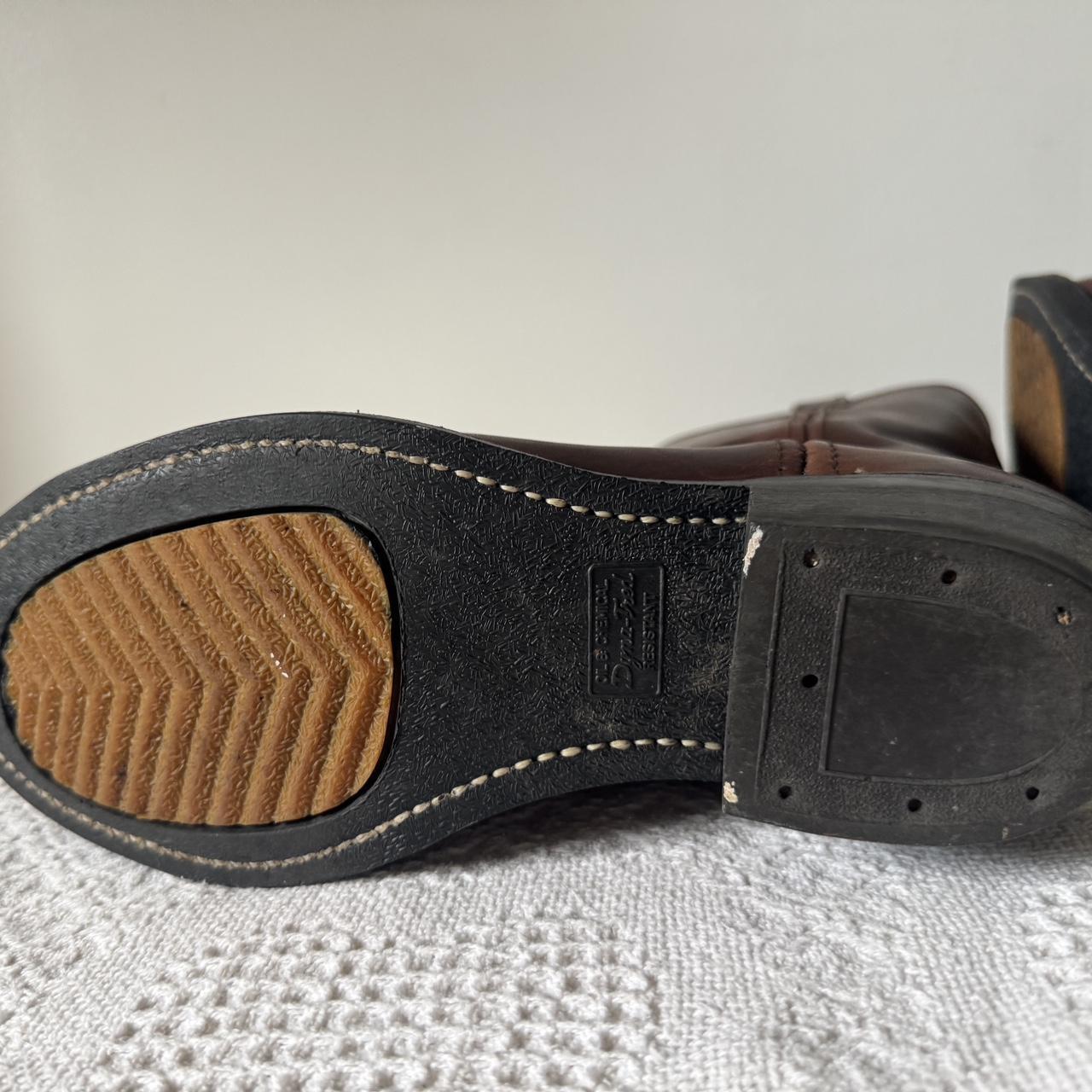 Brown leather cowboy boots (11)